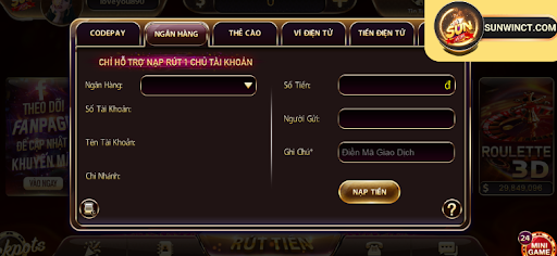 Nạp Tiền Sunwin - Giải Mã Mẹo Nạp Tiền Vào Sunwin Dễ Dàng 4 nap tien sunwin
